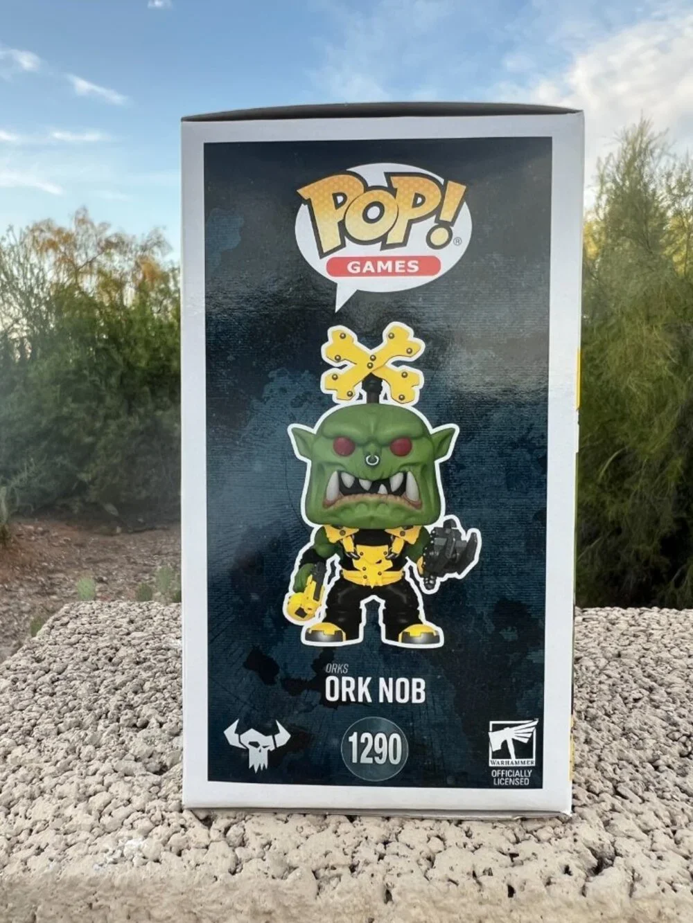 Funko Pop Games - Warhammer Total War - Ork Nob (#1290, NEW)